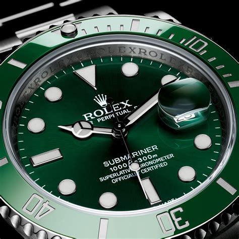 rolex inside green|Rolex green face submariner.